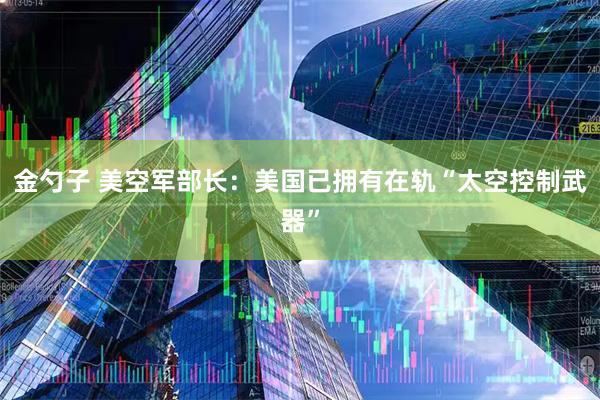 金勺子 美空军部长：美国已拥有在轨“太空控制武器”